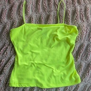 Neon tank top